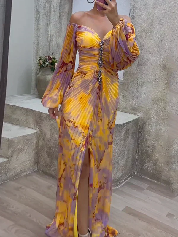 Vestido Amelia escote V — vista 2