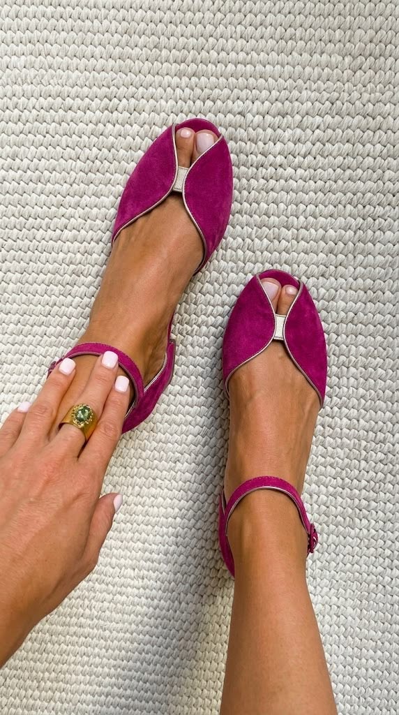 Bailarinas peep toe Olivia