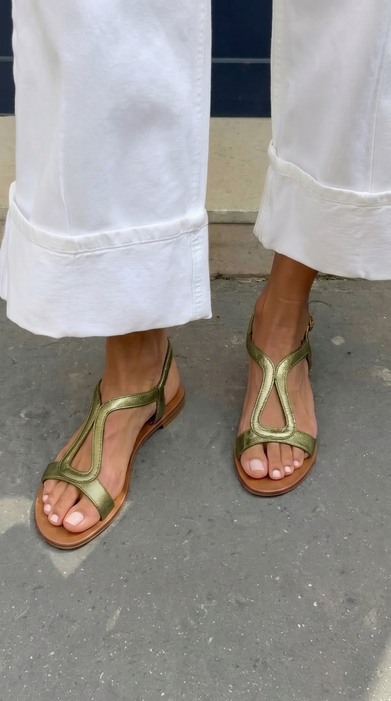 Sandalias planas Ludovica