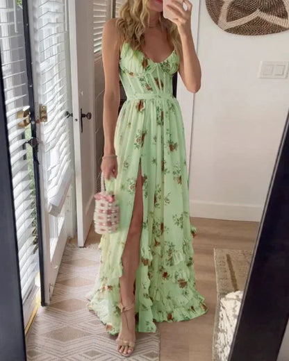 Vestido floral romántico Scarlett