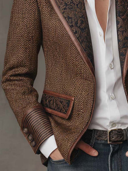 Blazer de espiga Gisèle