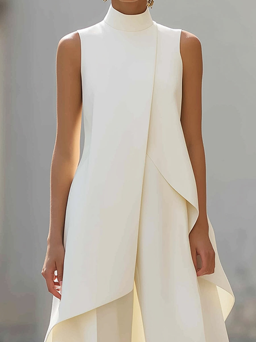 Catalina | Conjunto de cuello alto y pantalón palazzo