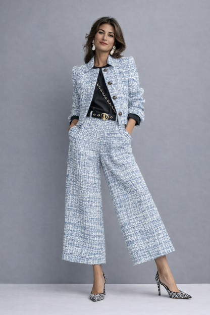 Conjunto de tweed Irene