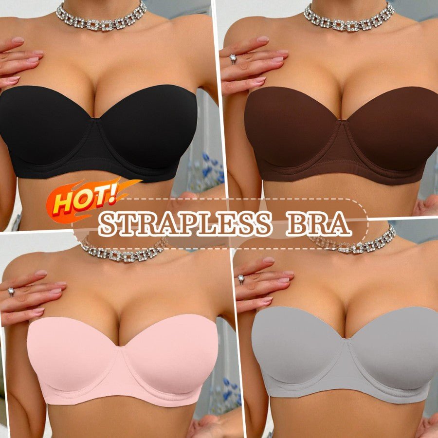 Sujetador bandeau minimizador â€” vista 2