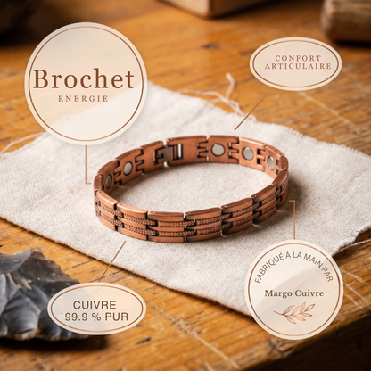 Pulsera de cobre para hombre