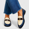Francesca | Mocasines bicolor