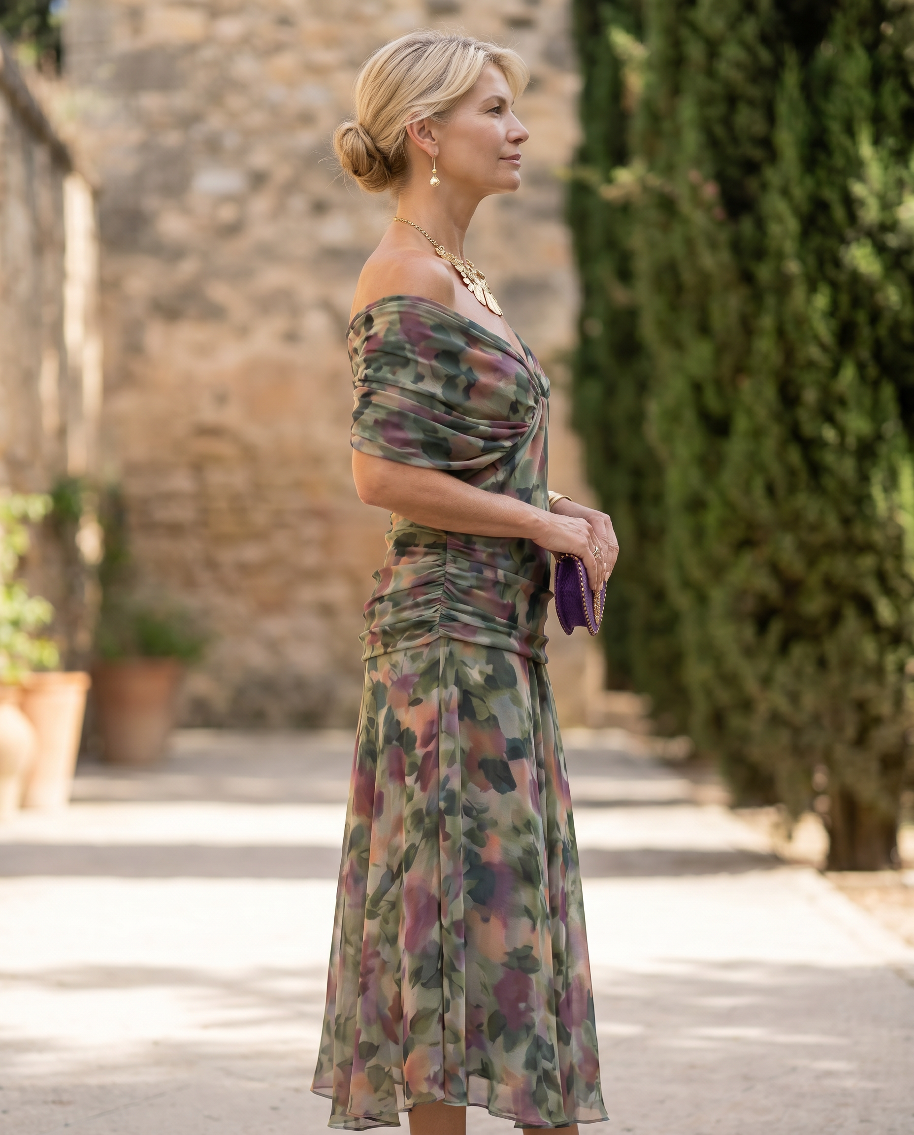 Vestido largo Elena — vista 3