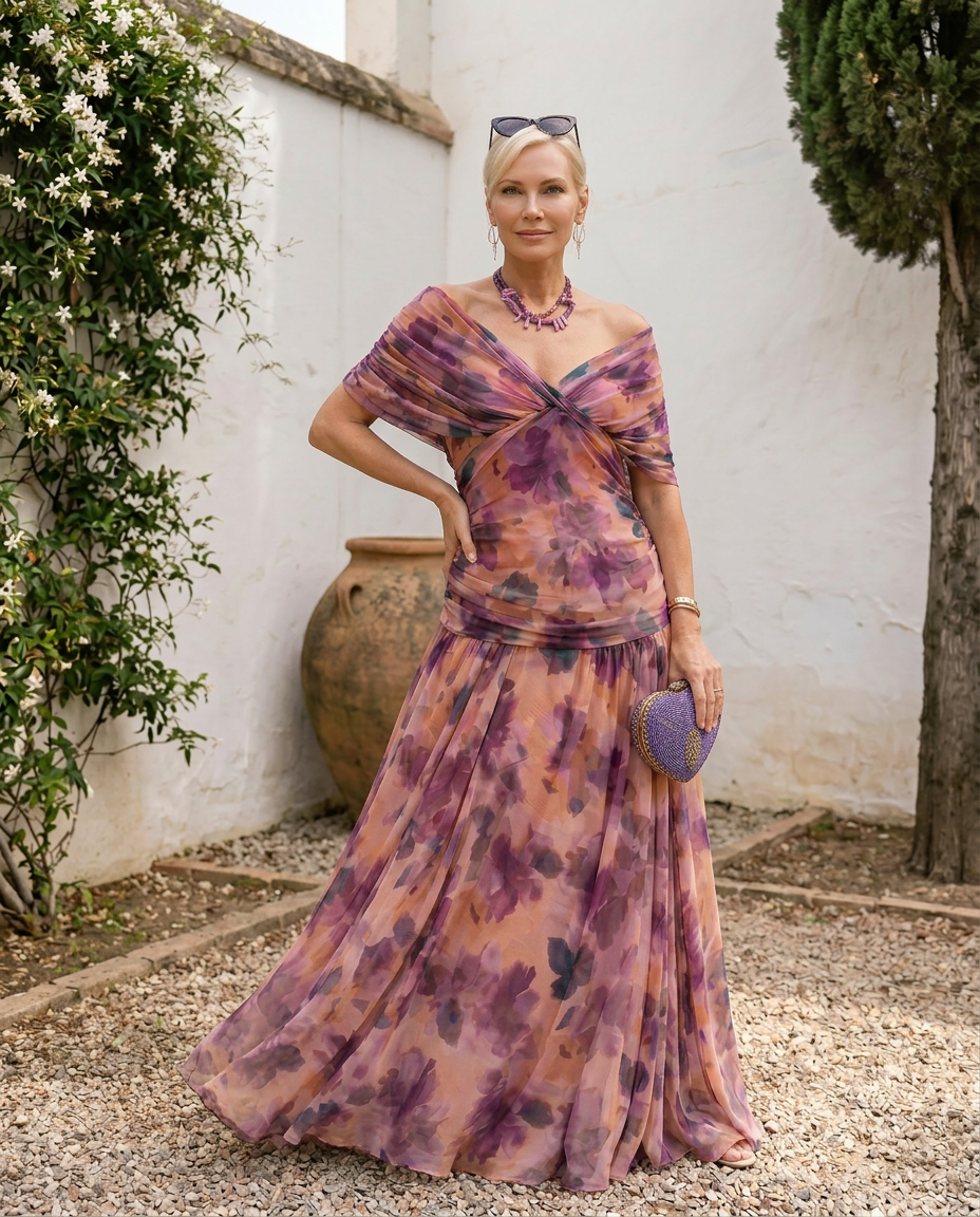Vestido largo Elena — vista 9