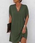 Vestido con escote en V Nieves