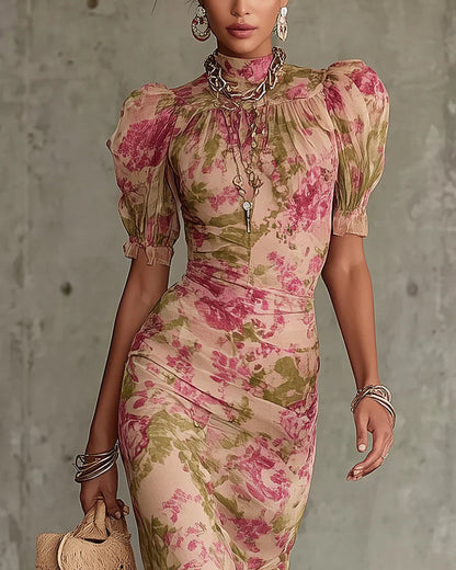 Vestido largo estampado Rosalina — vista 2
