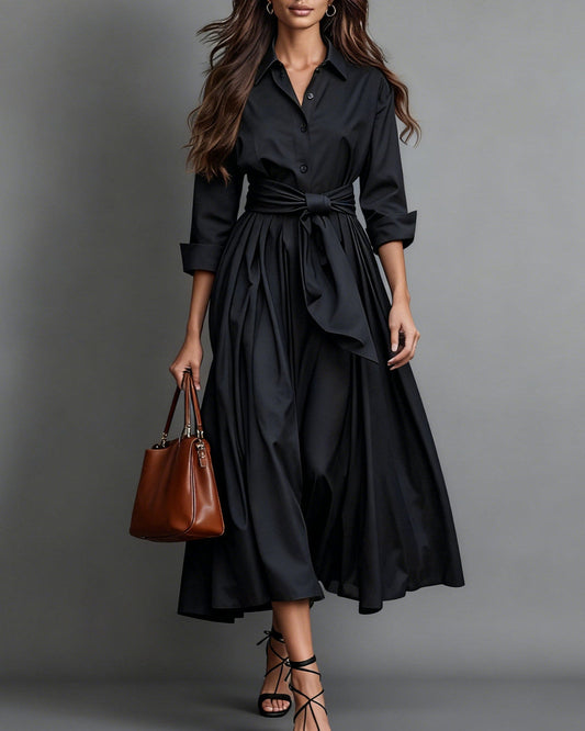Vestido camisero midi Marisa — vista 1