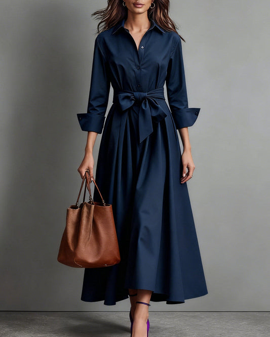 Vestido camisero midi Marisa — vista 2