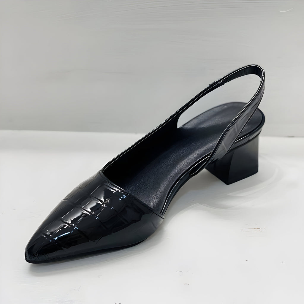 Graziella | Zapatos de tacón con puntera ancha