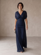 Vestido azul elegante Avery