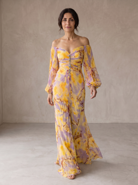 Vestido largo elegante Maili