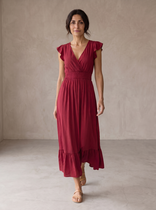 Vestido fluido elegante Incanto