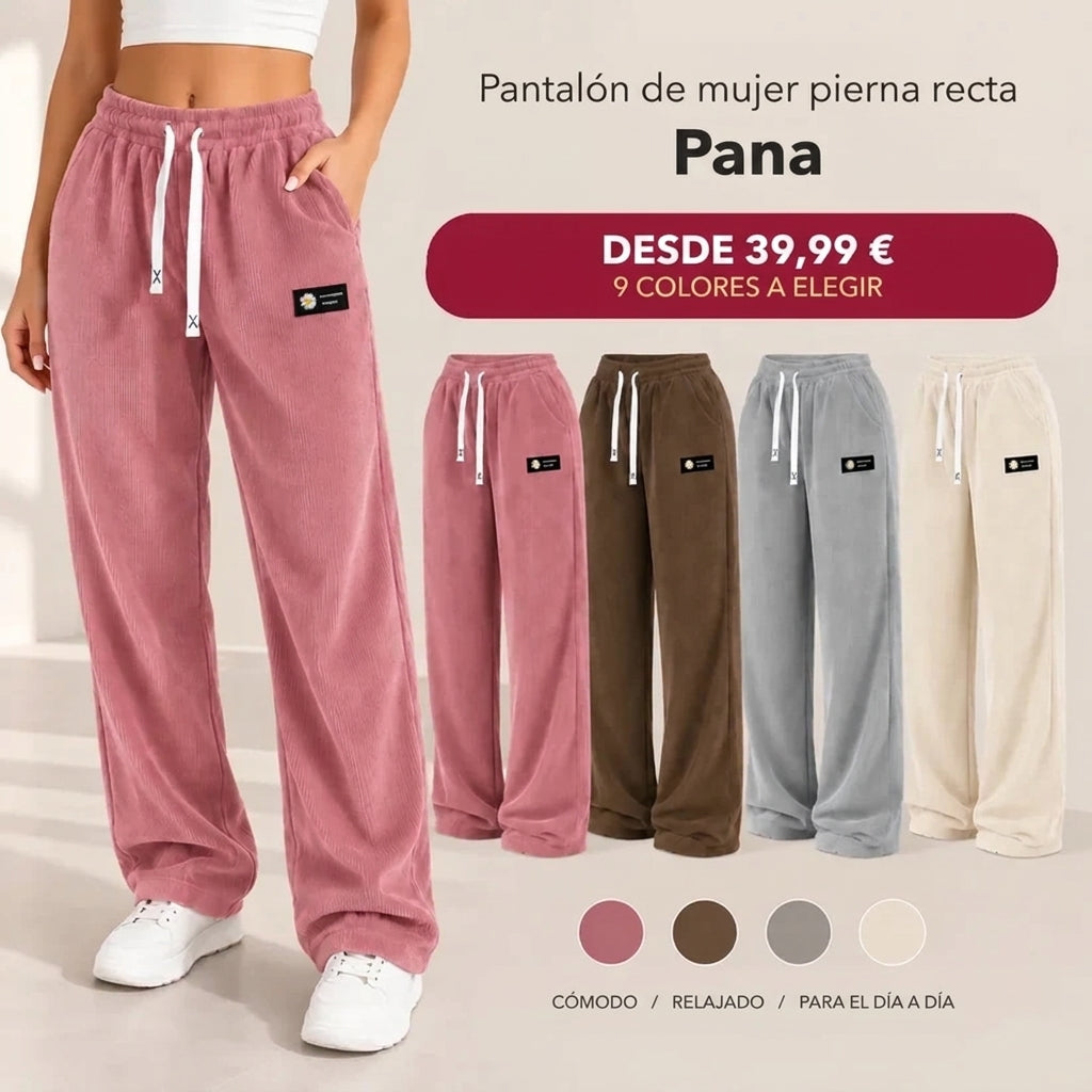 Margarita | Pantalón de pana de pierna recta
