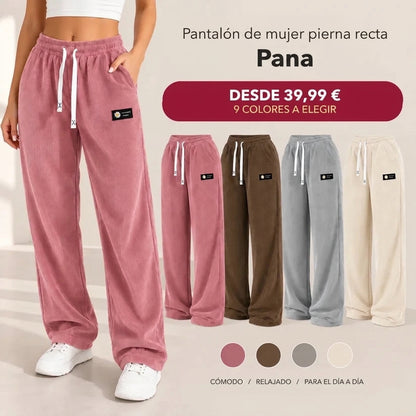 Margarita | Pantalón de pana de pierna recta
