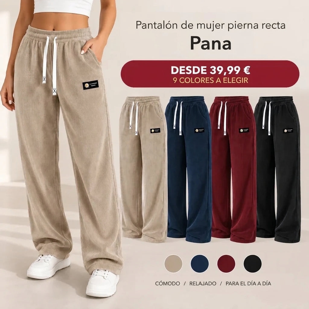 Margarita | Pantalón de pana de pierna recta