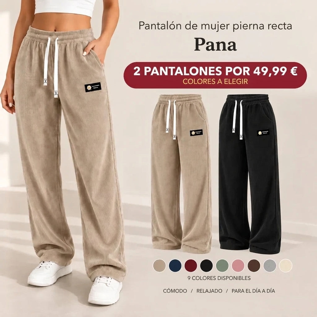 Margarita | Pantalón de pana de pierna recta