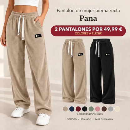 Margarita | Pantalón de pana de pierna recta