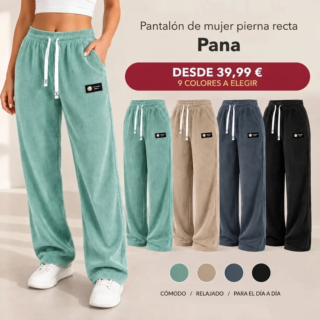 Margarita | Pantalón de pana de pierna recta