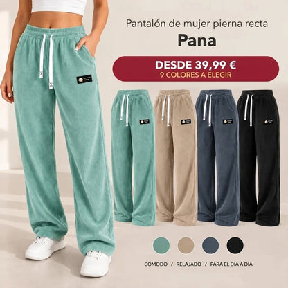 Margarita | Pantalón de pana de pierna recta