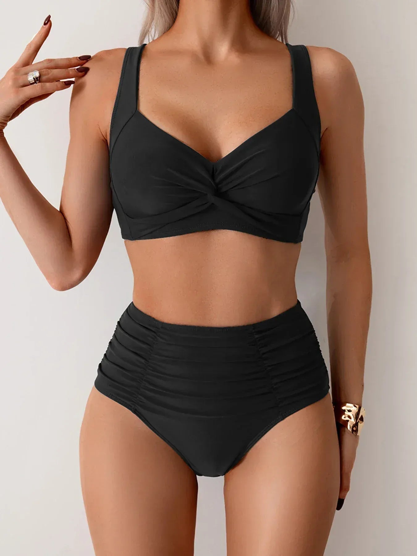 Bikini moldeador de talle alto Sofia â€” vista 1
