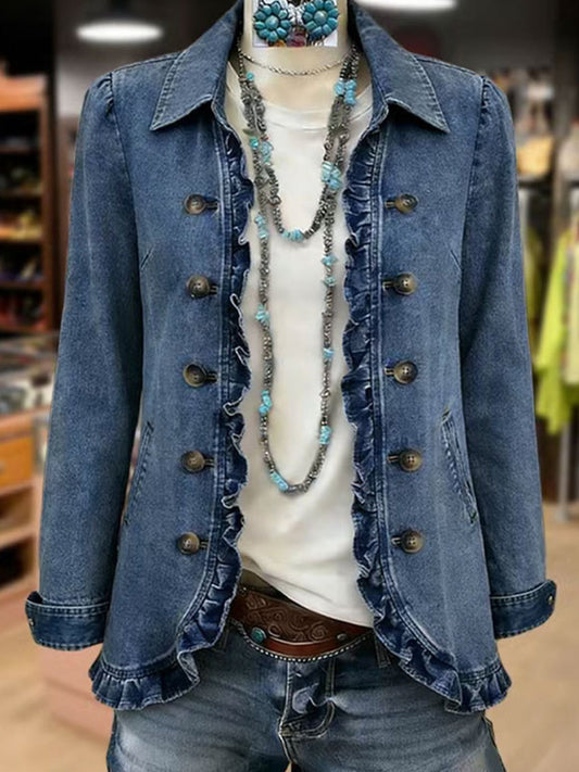 Chaqueta con volantes Consuelo