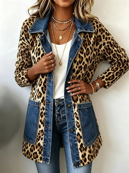 Chaqueta de leopardo Nieves