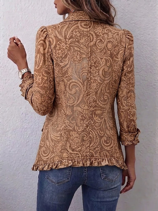 Chaqueta floral Candelaria