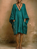 Fiorella | Vestido oversize fluido de encanto boho natural