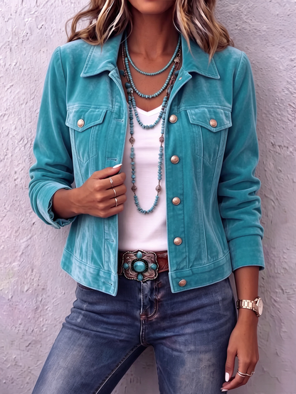 Chaqueta de terciopelo Diana