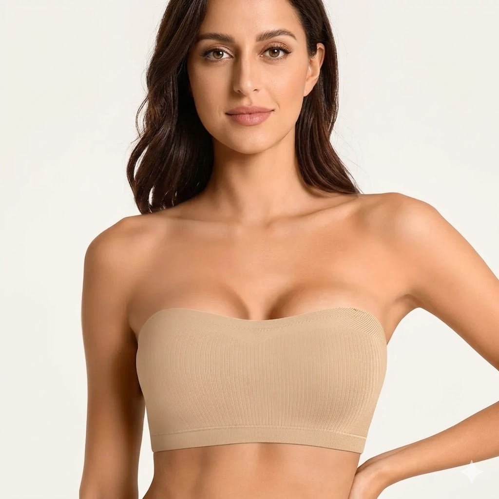 Sujetador bandeau antideslizante â€” vista 1